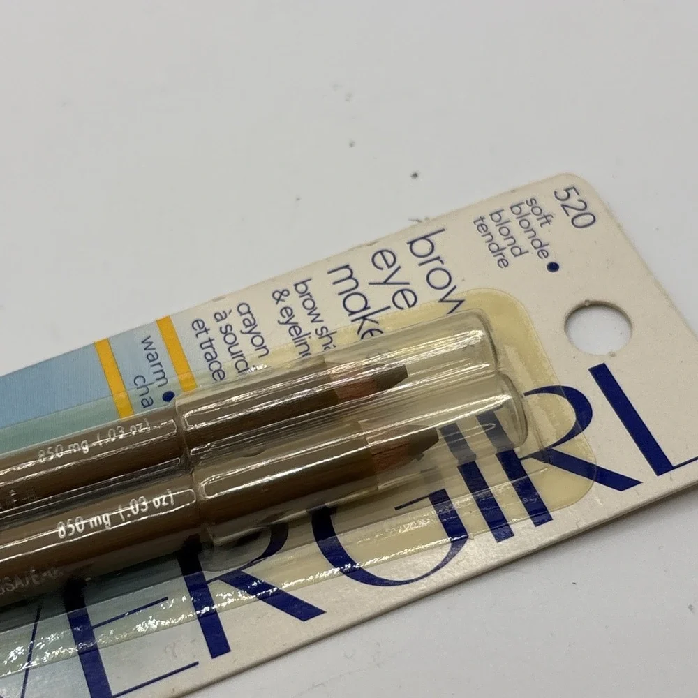 NEW CoverGirl brow & Eye Maker Brow Shaper & Eyeliner-520 Soft Blonde
